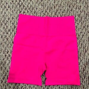 ZYIA Hot Pink Women's Seamless Shorts